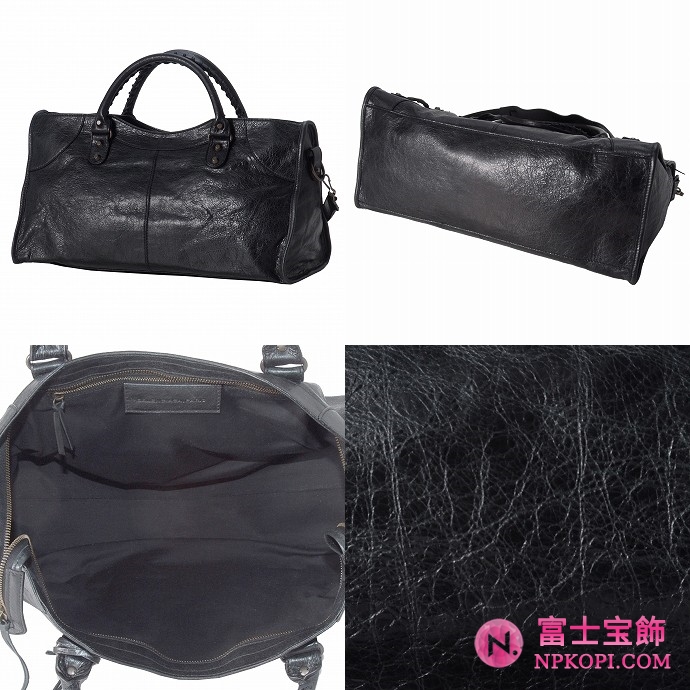 BALENCIAGA/バレンシアガ ザ・パートタイム 2WAYエディターズバッグ 168028 D94JT NERO 